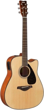 Электроакустическая гитара YAMAHA FGX800C NATURAL фото 1