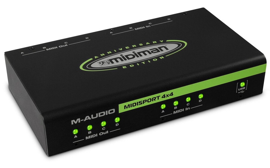 Аудіоiнтерфейс M-Audio MidiSport 4x4 USB фото 2