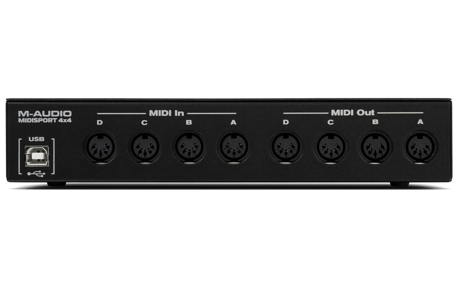 Аудіоiнтерфейс M-Audio MidiSport 4x4 USB фото 3