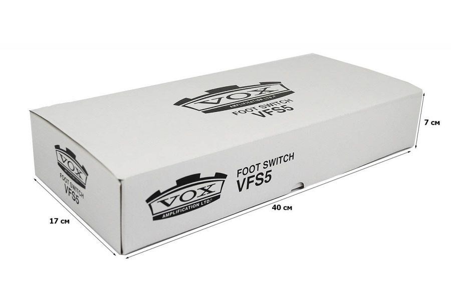 VOX VFS5 Футсвич для усилителей VO-0038 фото