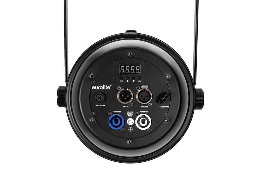 EUROLITE LED PAR-64 COB RGBW 120W Zoom bk MK2 EL-0950 фото