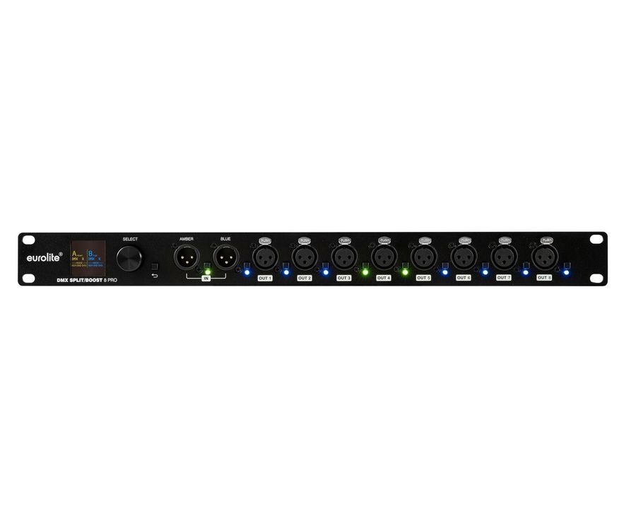 Eurolite DMX Split/Boost 8 PRO 3-pin Splitter EL-1635 фото