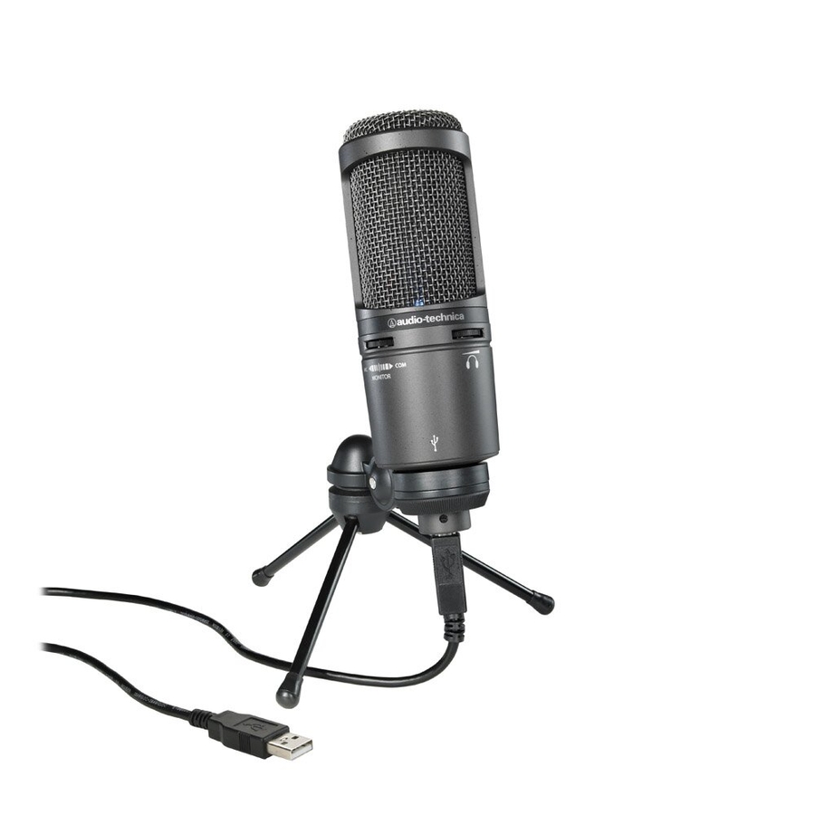 Студиный микрофон Audio-Technica AT2020 USB+ фото 2