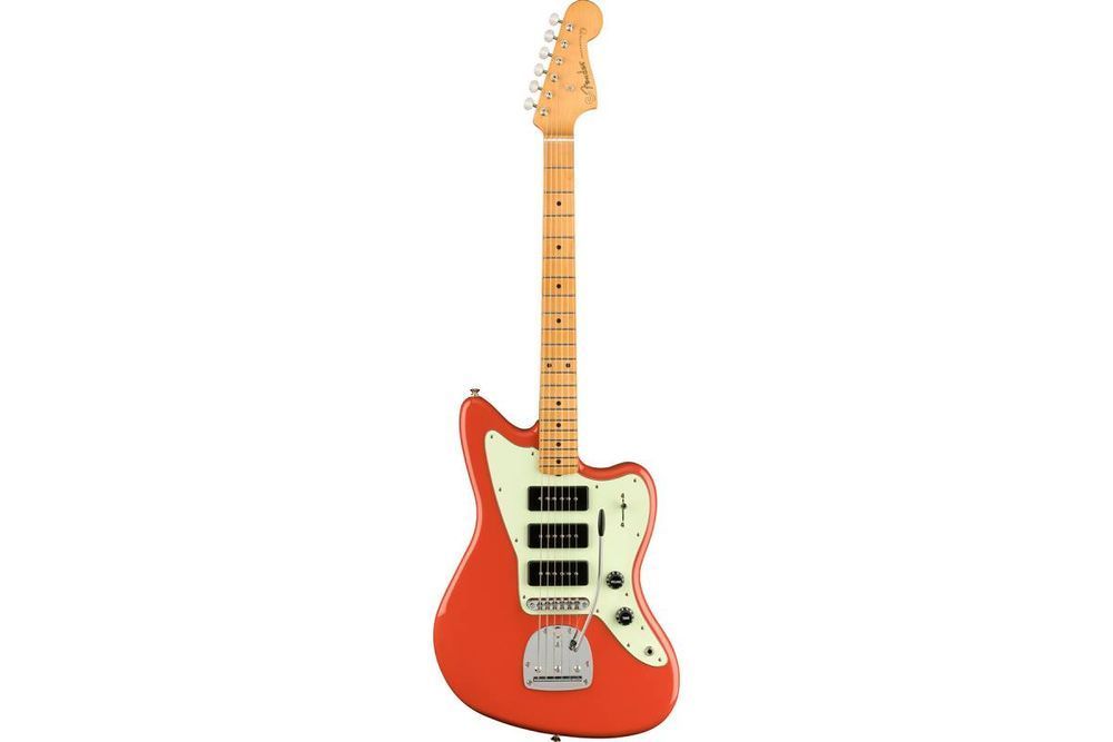 FENDER NOVENTA JAZZMASTER MN FIESTA RED Электрогитара FE-0429 фото