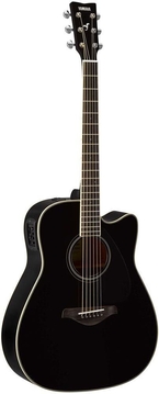 Электроакустическая гитара YAMAHA FGX820 C BLACK фото 1