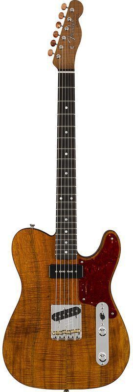 FENDER CUSTOM SHOP ARTISAN KOA TELE 2020 Электрогитара FE-0302 фото