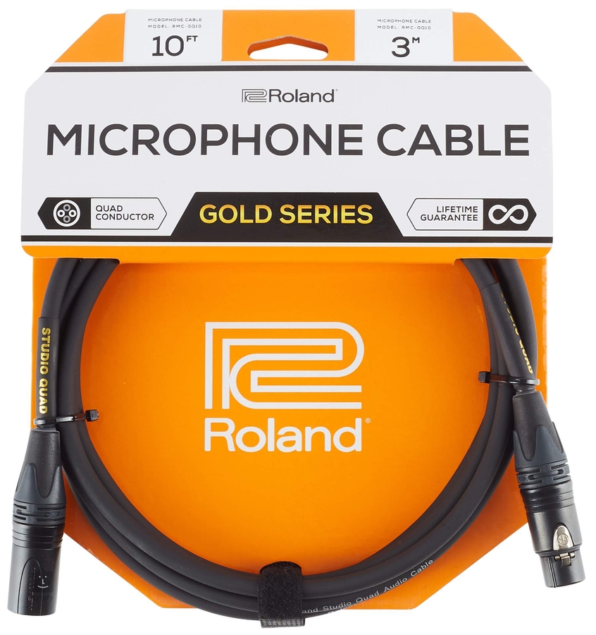Симетричний мікрофонний кабель Roland RMC-GQ10 (3 метри) фото 4
