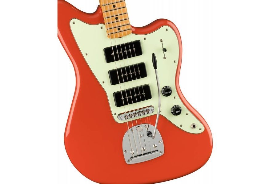 FENDER NOVENTA JAZZMASTER MN FIESTA RED Електрогітара FE-0429 фото