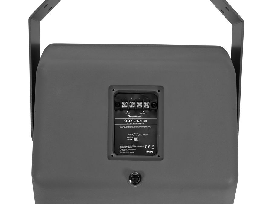 Інсталяційна акустична система OMNITRONIC ODX-212TM 100V темно-сірий OM-1181 фото