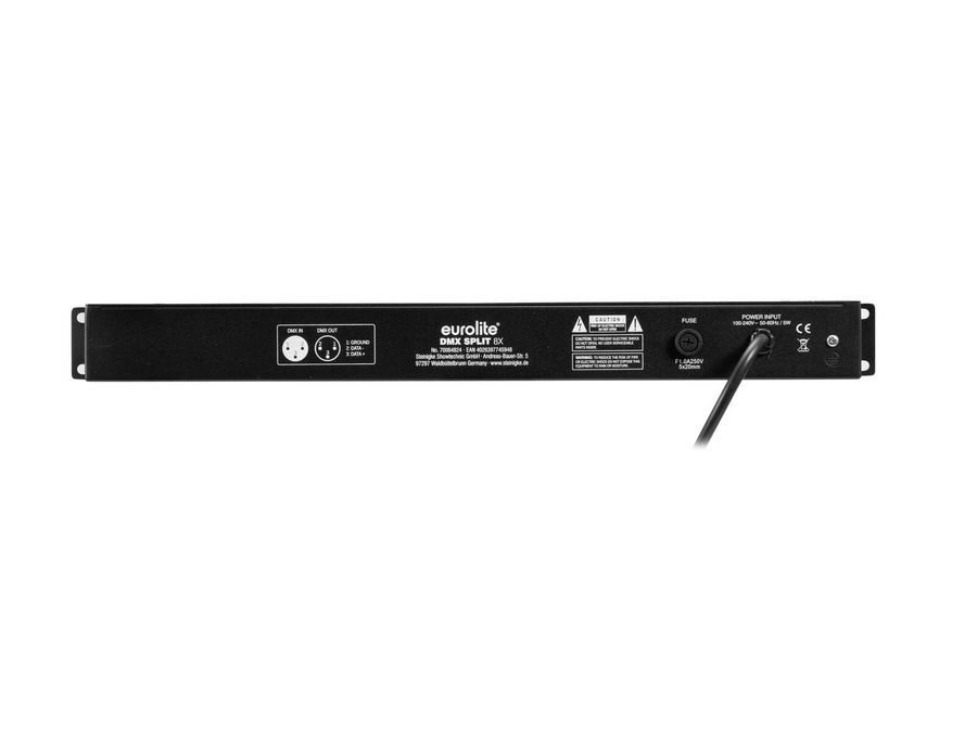 Eurolite DMX Split 8X Splitter 3pin Splitter EL-1638 фото