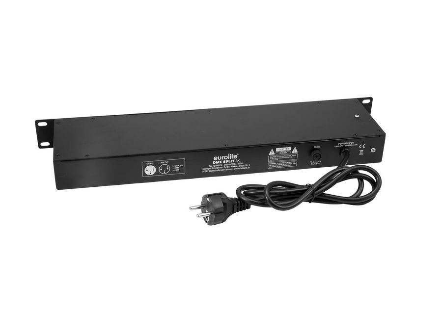 Eurolite DMX Split 8X Splitter 3pin Splitter EL-1638 фото