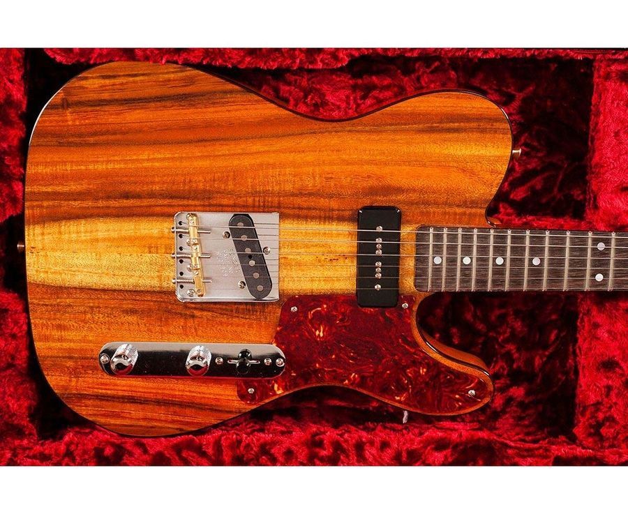 FENDER CUSTOM SHOP ARTISAN KOA TELE 2020 Електрогітара FE-0302 фото