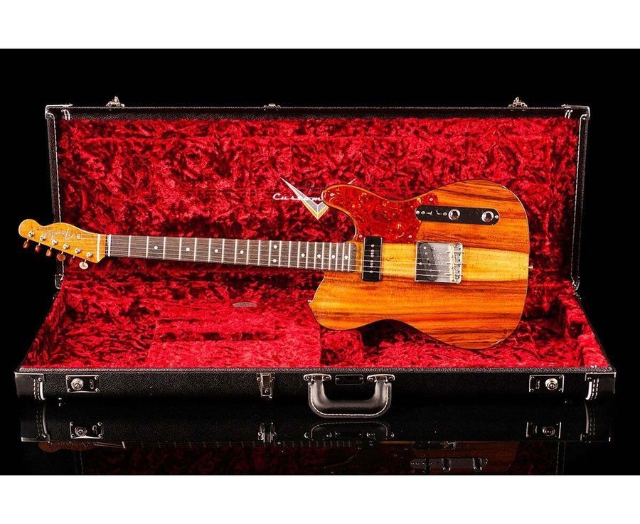 FENDER CUSTOM SHOP ARTISAN KOA TELE 2020 Електрогітара FE-0302 фото
