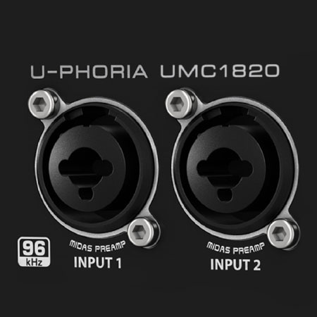 Аудіоінтерфейс Behringer U-Phoria UMC1820